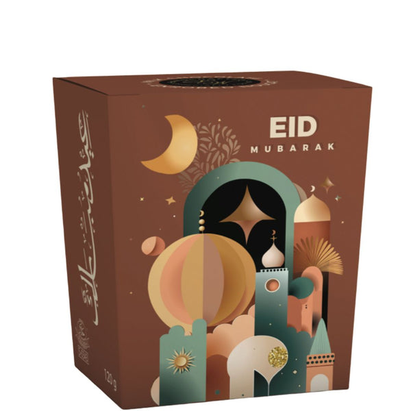 Sally Williams Eid Mubarak Gift Boxes Milk Chocolate 120g