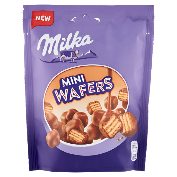 milka mini wafers 110g