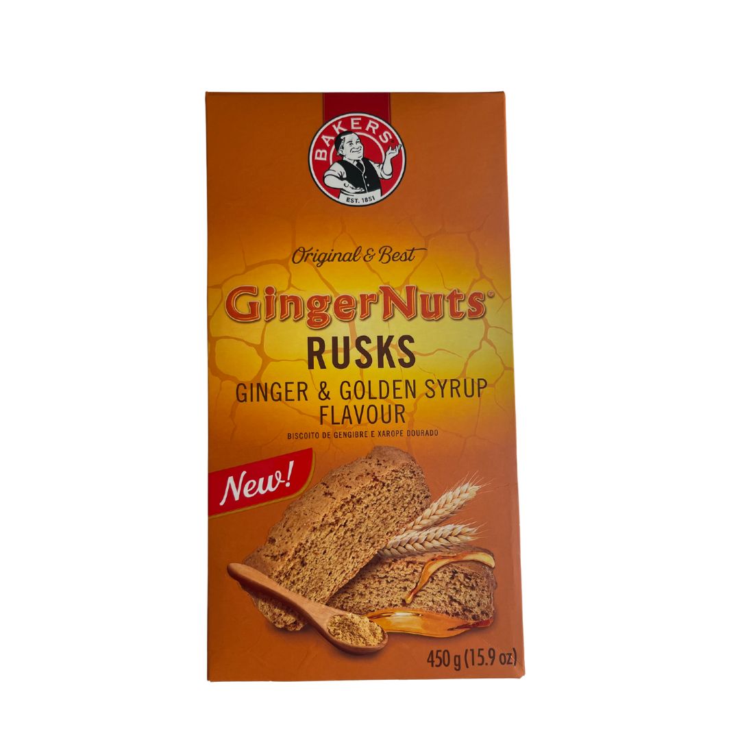 Bakers Ginger Nuts Rusks 450g | Sweet City - Chocolates | Sweets ...