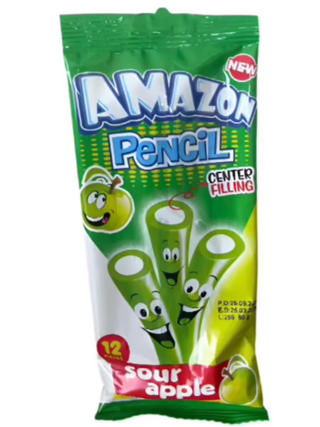 Amazon Pencil Sour Apple 80g