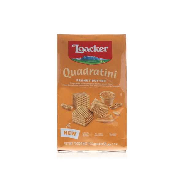 Loacker Quadratini Peanut Butter 125g