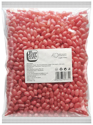 Buy pink-peach Jelly Beans 1kg (Various Flavours)