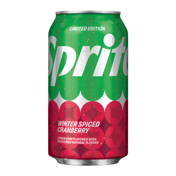 Sprite Winter Spiced Cranberry 355ml 