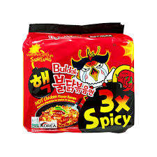 Samyang 3 x Spicy 140g