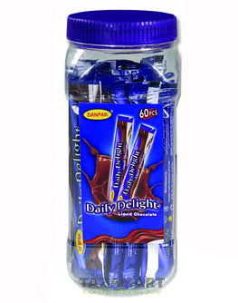 Danpak Daily Delight Chocolate Liquid 60 Pieces