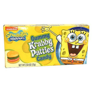 Sponge Bob Krabby Patties Theatre Box Original 72g (Exp Dec 24)