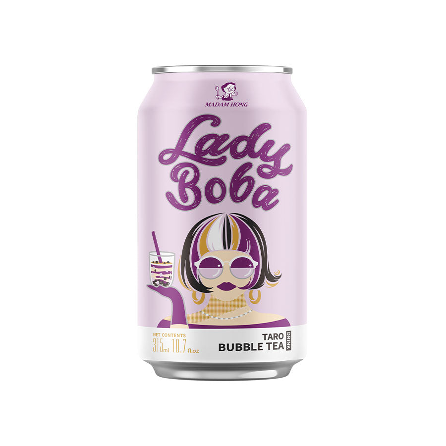 Madam Hong Lady Boba Taro Bubble Tea 315ml | Sweet City - Chocolates ...