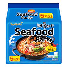 Samyang Noodles Seafood Party